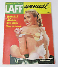Laff Magazine Annual Spring 1951 Vintage Oversized Men's Humor Pinups picture