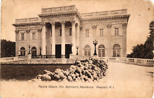 Marble Palace Mrs. Belmont's Residence Newport RI Undivided Postcard c1905 picture