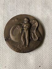 Cosmonaut Yuri GAGARIN TABLE MEDAL Soviet Space Program Russian Mint 1992 picture