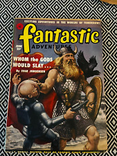 Vintage Adventure pulp fiction magazine - Fantastic Adventures - June 1951 picture