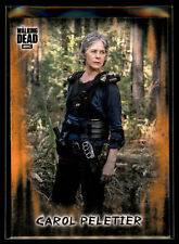 2018 Topps Walking Dead Hunters and the Hunted ORANGE Parallel #6 Carol Peletier picture