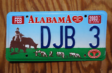 2003 Alabama CATTLEMEN'S ASSOCIATION License Plate - HEART OF DIXIE Farm Ranch picture