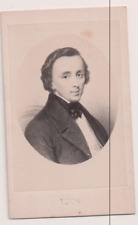 Vintage CDV Frédéric Chopin  Polish composer and virtuoso pianist picture