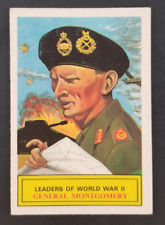General Montgomery 1965 World War Battle (Topps UK) Card #64 (EX Soft Corners) picture