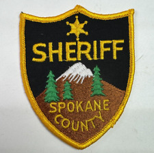 Spokane County Sheriff Washington WA Police Patch K1 picture