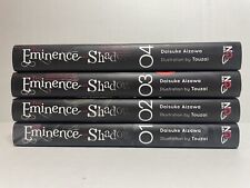 The Eminence in Shadow Light Novel Volumes 1-4 Hardcover New English Yen Press picture