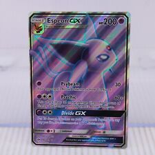A7 Pokémon Card TCG Sun and Moon Base Set Espeon GX Ultra Rare 140/149 picture