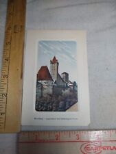 Postcard - Embossed Print - Luginsland with Pentagon Tower, Nürnberg, Germany picture