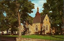Postcard Memorial Hall Foxboro Massachusetts picture