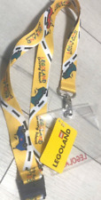 Legoland Lego Land Lanyard With Badge yellow Driving School NWT picture