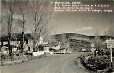 RPPC Postcard Frenchglen OR Hotel Malheur Wildlife Refuge Harney County unposted picture