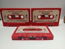 Vintage  Walt Disney Storyteller Read-Along Lot of 3 Cassette Tapes picture