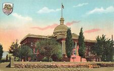LP31 Santa Fe Capitol Building Embossed Gilded New Mexico Postcard picture