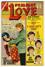 Charlton Summer Love Vol. 2 #47 1966 7.0 F/VF OW Giant The Beatles picture