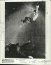 1983 Press Photo Matt Dillon and Glenn Withrow star in 