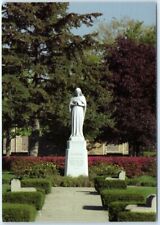 Postcard - Garden of the Rosary, Mt. Olivet Cemetery - Detroit, Michigan picture