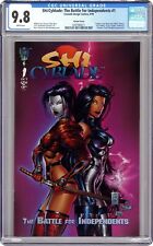 Shi Cyblade The Battle for Independents 1B Tucci Variant CGC 9.8 1995 4397988011 picture