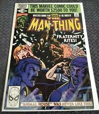 MAN-THING (vol 2) #6 VF 1980 Marvel Comics - Claremont/Perlin, Wiacek cover picture