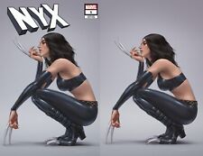 NYX #1 JEEHYUNG LEE EXCL X-23 VIRGIN VARIANT-A & B 2-PACK WOLVERINE DEADPOOL picture