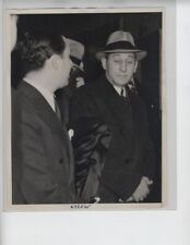 GANGSTER PHOTO DUTCH SCHULTZ LAWYER DIXIE DAVIS VINTAGE 1938 ORIGINAL picture