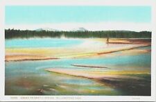 Postcard~Yellowstone National Park~Grand Prismatic Spring~Haynes picture