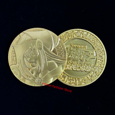 Yu-Gi-Oh 25Th Anniversary Metal Embossed Coin Card Pattern Embossed Gold Coin picture
