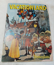 Disneyland park Vacationland magazine summer 1961 Snow White & the seven dwarfs picture