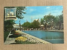 Postcard New York NYC World’s Fair Pool Of Reflections Court Of Peace Vintage NY picture