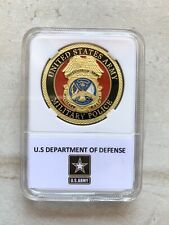 MP-Military Police Army Challenge Coin US Army. With Case Logo picture