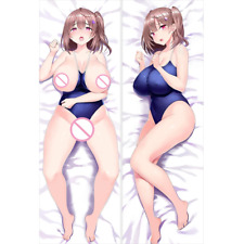Anime Girl School Swimsuit Dakimakura H-Anime Body Pillow Cover 150x50cm picture