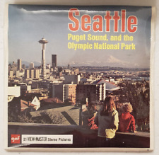 View-Master Seattle WA Puget Sound Olympic National 3 Reels Packet NEW SEALED picture