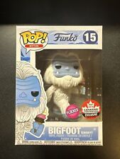 Funko Pop Myths Canadian Convention Exclusive Flocked Bigfoot (Snowy) Vinyl #15 picture