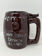 VINTAGE MUG- WET YOUR WHISTLE-WENT TO P LEAVE THIS DRINK ALONE, Japan, Ceramic picture