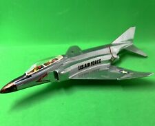 1960S F-4 PHANTOM AIRCRAFT DESK MODEL - POLISHED ALUMINUM BY FOMAER picture