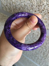 Top Quality Natural Purple Charoite Crystal Bangle AAAA Inner Diameter 56mm picture