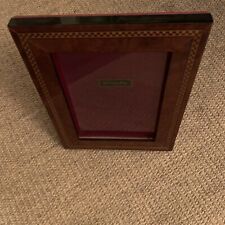 Addison Ross Inlaid Parquetry Wood 5x 7”Photo Frame picture