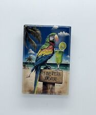 It’s 5 o’clock somewhere Beach Parrot Jimmy Buffett Souvenir Refrigerator Magnet picture
