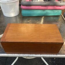 Vintage Handmade small wooden box  picture