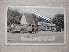 1947 RPPC of AUTOS at NATIONAL ROAD RESTAURANT near HEBRON & JACKSONTOWN OHIO picture