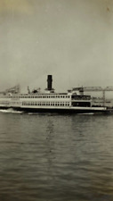 Southern Pacific Ferry Sacramento 1935 B&W Photograph 2.75 x 4.5 picture