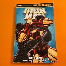 Iron Man Epic Collection Vol. 16 War Games John Byrne John Romita Jr. Rare OOP picture