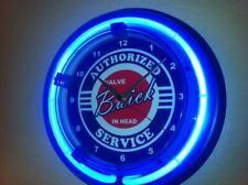 Buick Old Logo Motors Auto Garage Man Cave Bar Neon Wall Clock Advertising Sign picture