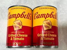 Campbell Condensed Grilled Cheese And Tomato Soup Limited Edition Set Of 2 picture
