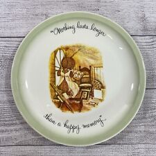 Holly Hobbie Vintage Decorative Plate Happy Memory Friendship Dish  picture