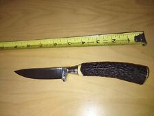 VINTAGE MIKOV CZECH FIXED BLADE HUNTING KNIFE See Pictures For Condition picture