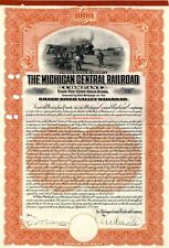 Michigan Central Railroad Co. - $1,000 Bond - Railroad Bonds picture