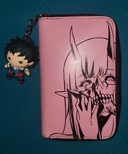 Pink Demon Hentai AnimeZip Wallet  & Series 4 Figural 3D Izuku Mido Keyring Pull picture