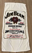 VTG Jim Beam Kentucky Straight Bourbon Whiskey Cotton Beach Towel picture