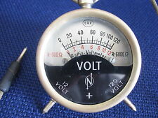 Antique Voltmeter - possibly Brass Casing picture