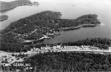 c1940s Aerial View, Lake Ozark, Missouri Real Photo Postcard/RPPC picture